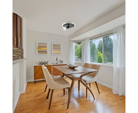 Потолочный светодиодный светильник Escada 20046SMA/01LED BK, изображение 2