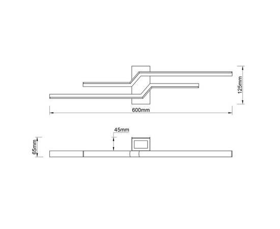 Бра Escada Rail 10219/2LED White, изображение 2