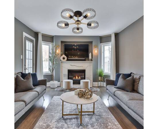 Потолочная люстра Escada Banjo 679/5P Black, изображение 6