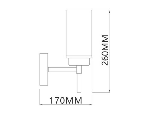 Бра Escada Legacy 2119/1A Chrome, изображение 2
