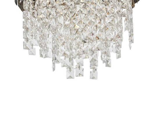 Подвесной светильник Lumina Deco Kruvia LDP 7045-400 BK+CHR, изображение 2