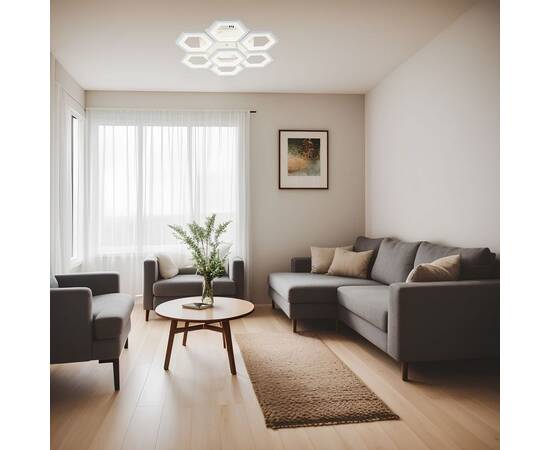 Потолочная светодиодная люстра Escada Hexagon 10204/7Led, изображение 7
