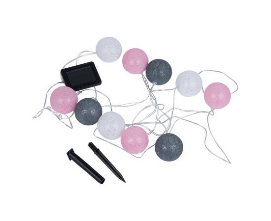 Гирлянда на солнечных батареях Uniel USL-S-230/PM1800 Cotton Balls-1 UL-00011593, изображение 11