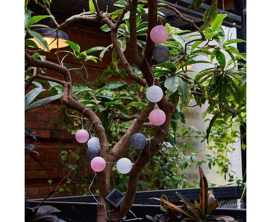 Гирлянда на солнечных батареях Uniel USL-S-230/PM1800 Cotton Balls-1 UL-00011593, изображение 14