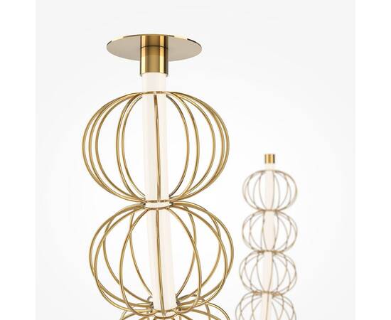 Подвесной светодиодный светильник Maytoni Golden Cage MOD216PL-L42G3K, изображение 3
