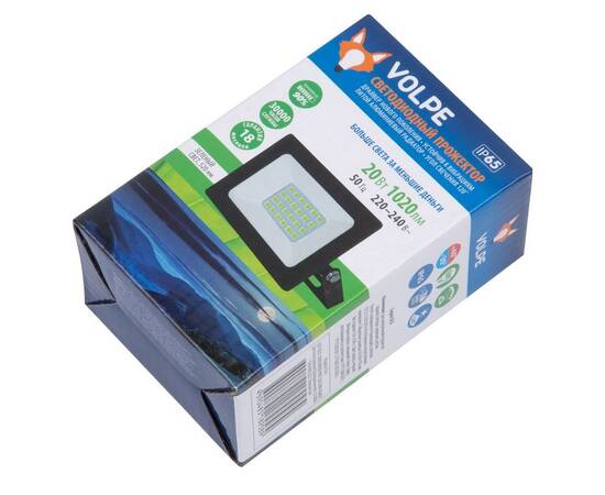 Прожектор светодиодный Volpe ULF-Q517 20W/Green IP65 220-240V Black UL-00011652, изображение 3
