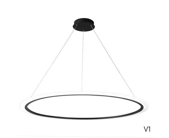 Подвесной светодиодный светильник Crystal Lux Manzana SP40W Led Black, изображение 3