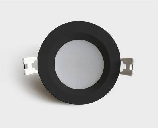 Встраиваемый светодиодный светильник Italline IT08-8018 black 4000K, изображение 4