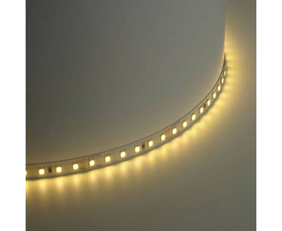 Светодиодная лента Saffit 9,6W/m 120LED/m 2835SMD теплый белый 5М SST02 55240, изображение 7