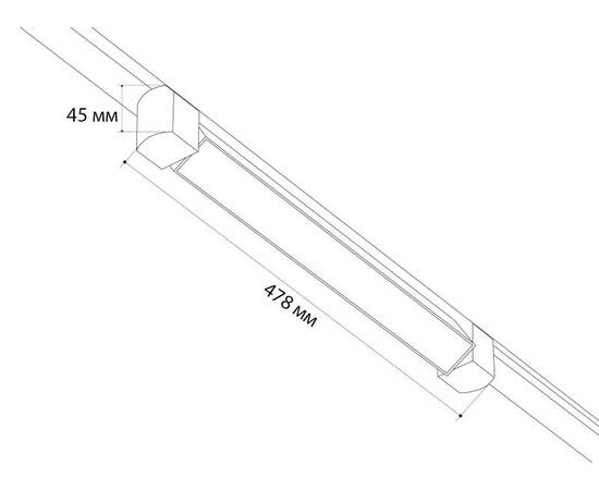 Трековый светодиодный светильник Italline IT08-8030 white 3000K, изображение 2