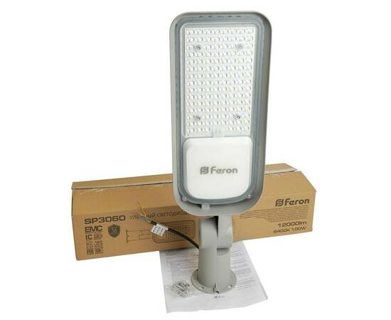 Уличный светодиодный консольный светильник Feron SP3060 48687, изображение 2