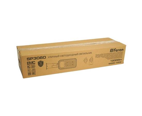 Уличный светодиодный консольный светильник Feron SP3060 48687, изображение 3