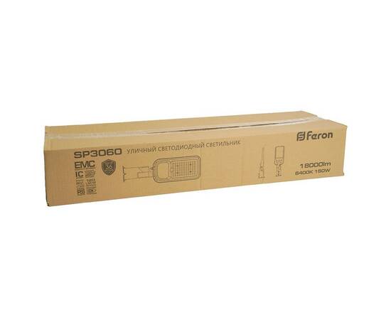 Уличный светодиодный консольный светильник Feron SP3060 48688, изображение 2