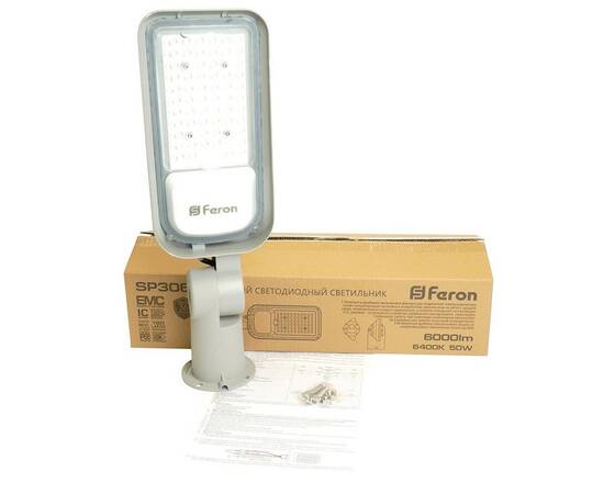 Уличный светодиодный консольный светильник Feron SP3060 48762, изображение 3