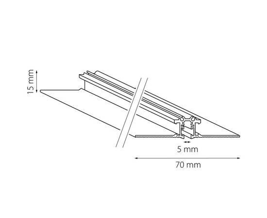 Шинопровод встраиваемый Lightstar Linea 506227, изображение 2