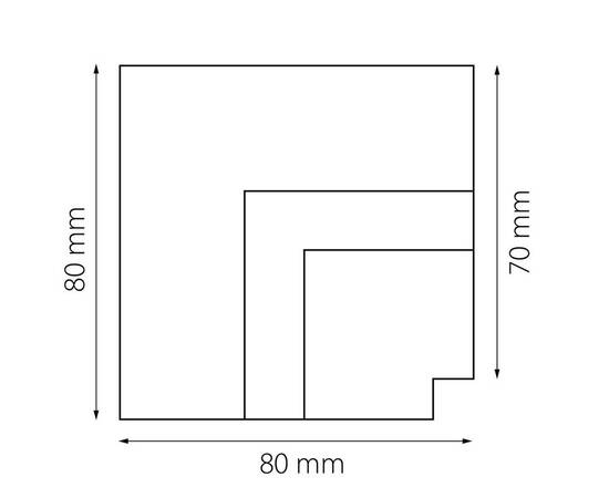 Коннектор L-образный встраиваемый Lightstar Linea 506237, изображение 2