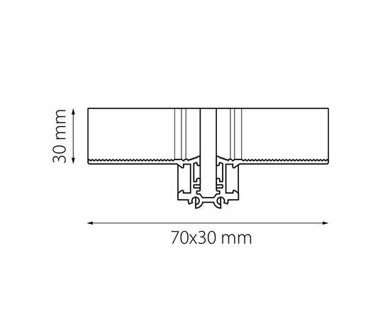 Коннектор L-образный встраиваемый Lightstar Linea 506257, изображение 2