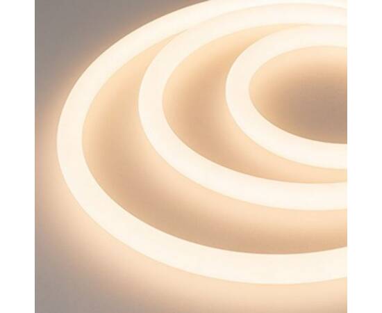 Гибкий неон Arlight8,6W/m 560LED/m CSPSMD теплый белый 5M MOONLIGHT-TOP-X560-D13mm 24V Warm2700 360deg 039552