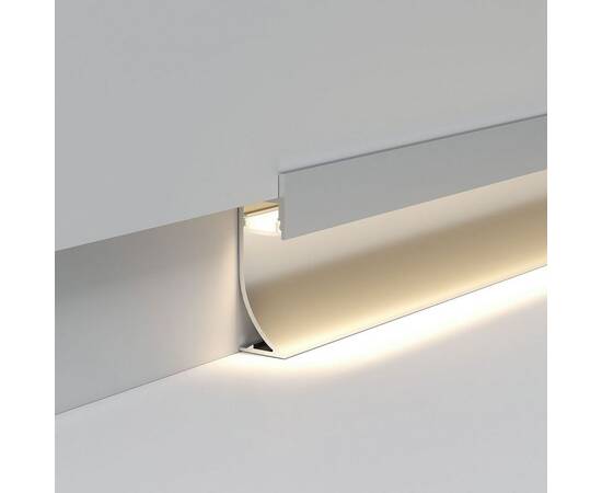 Профиль алюминиевый с рассеивателем для плинтуса Elektrostandard LL-2-ALP021 a066618