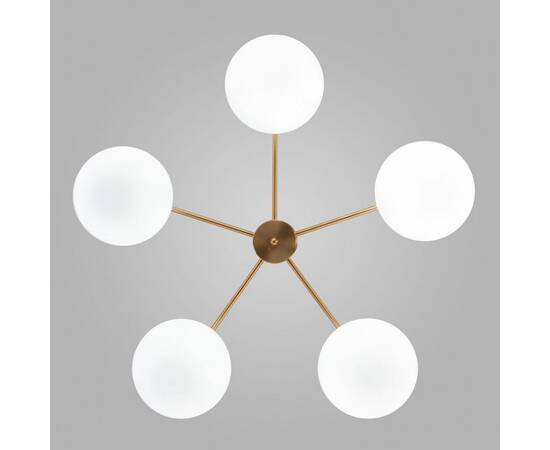 Подвесная люстра Eurosvet Like 30190/5 латунь, изображение 3