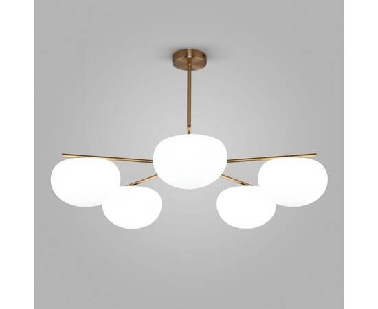 Подвесная люстра Eurosvet Like 30190/5 латунь, изображение 4