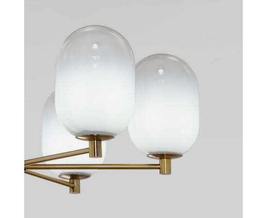 Подвесная люстра Eurosvet Loona 60161/8 латунь, изображение 3