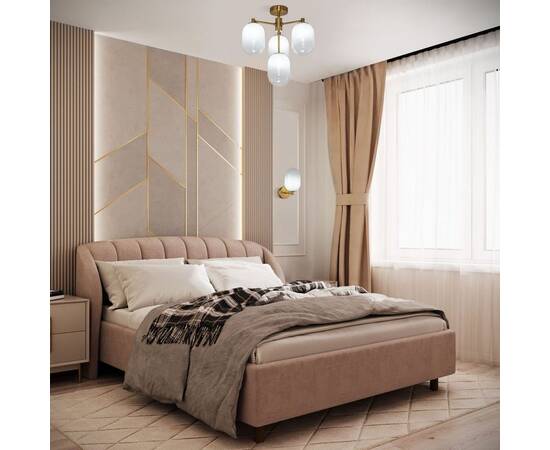 Потолочная люстра Eurosvet Loona 60161/4 латунь, изображение 5