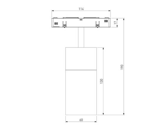 Трековый светодиодный светильник Elektrostandard Slim Magnetic Comfi 85188/01 a066516, изображение 2
