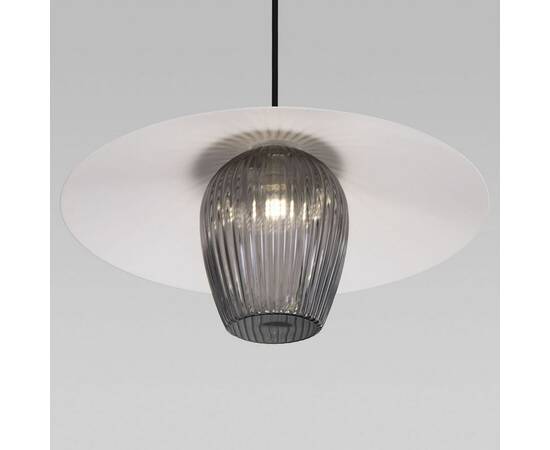 Подвесной светильник Eurosvet Kamari 50259/1 белый/дымчатый, изображение 3