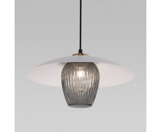 Подвесной светильник Eurosvet Kamari 50259/1 белый/дымчатый, изображение 4