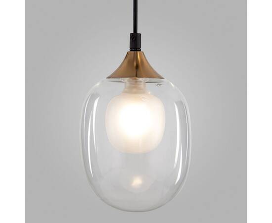 Подвесная люстра Eurosvet Spritz 70216/3 латунь, изображение 3