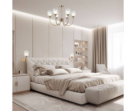 Бра Eurosvet Spritz 70218/1 латунь, изображение 6