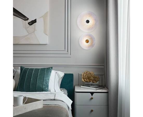 Настенный светодиодный светильник Eurosvet Thasos 40341 Led латунь, изображение 6