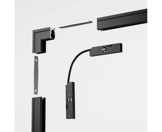 Коннектор L-образный внутренний Elektrostandard Mini Magnetic 85180/00 a065640, изображение 4