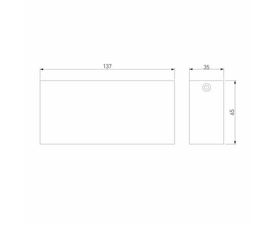Потолочный светодиодный светильник Elektrostandard Block 25108/LED a066991, изображение 2