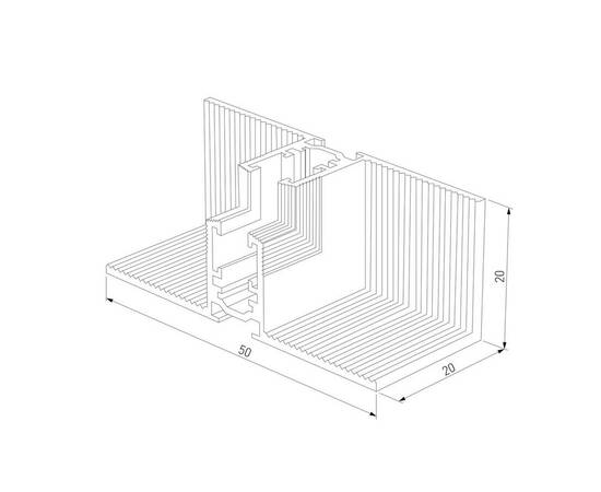 Коннектор L-образный внутренний Elektrostandard Mini Magnetic 85178/00 a065638, изображение 2
