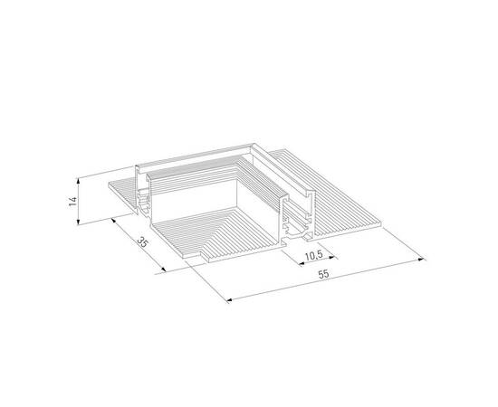 Коннектор L-образный Elektrostandard Mini Magnetic 85177/00 a065637, изображение 2