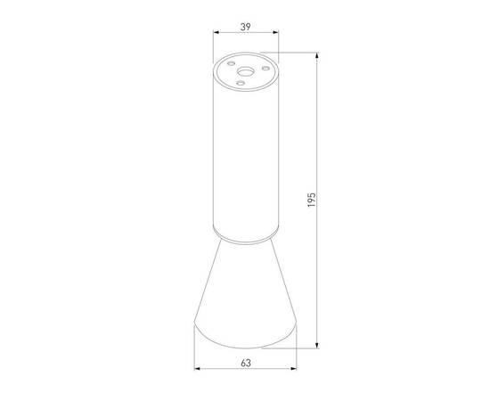 Светодиодный спот Elektrostandard Piks 25107/LED a066495, изображение 2