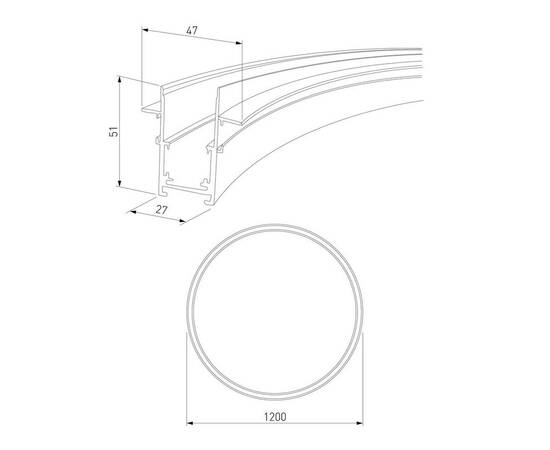 Встраиваемый шинопровод Elektrostandard Slim Magnetic 85159/00 a066496, изображение 2