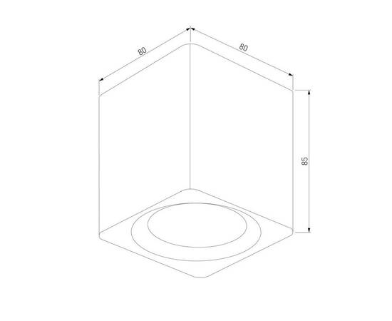 Потолочный светодиодный светильник Elektrostandard Matrix 25051/LED a065287, изображение 2