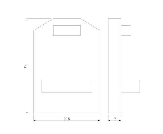 Заглушка Elektrostandard Mini Magnetic (2шт) 85174/00 a065634, изображение 2