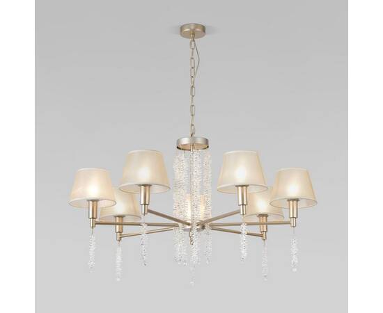 Подвесная люстра Eurosvet Charuel 60148/7 матовое золото