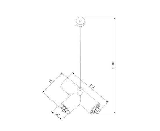 Подвесной комплект с питанием Elektrostandard Module System 85189/00 a066186, изображение 2