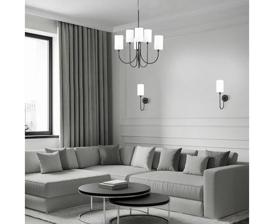 Бра Eurosvet Abbey 60164/1 черный, изображение 5