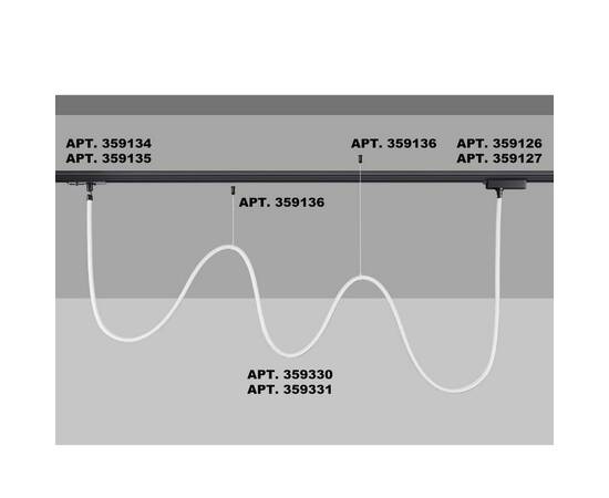Подвесной светодиодный светильник Novotech Ramo Konst 359331, изображение 4