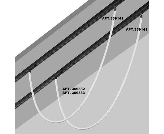 Трековый светодиодный светильник Novotech Ramo Konst 359332, изображение 5
