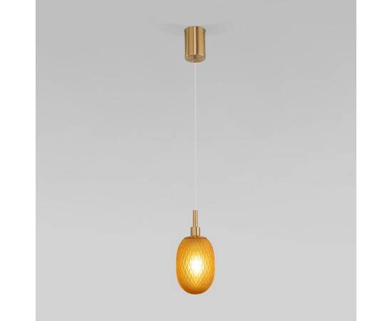 Подвесной светильник Eurosvet Pineapple 50266/1 янтарный