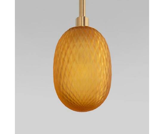 Подвесной светильник Eurosvet Pineapple 50266/1 янтарный, изображение 3