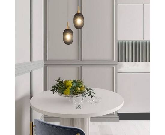 Подвесной светильник Eurosvet Pineapple 50266/1 дымчатый, изображение 5