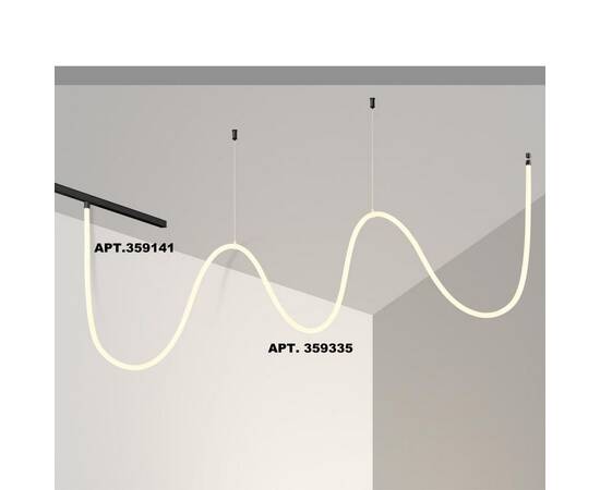 Трековый светодиодный светильник Novotech Ramo Konst 359335, изображение 4